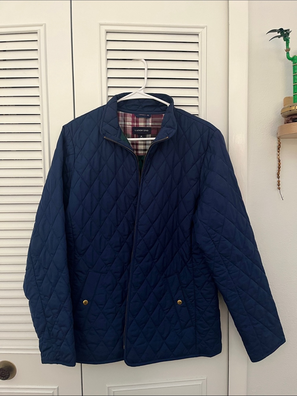 puffy quilted coat